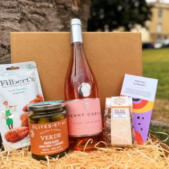 Thank you hamper outside